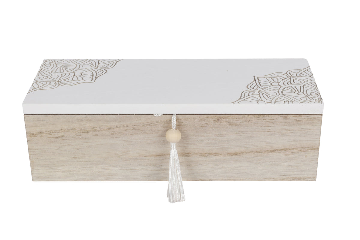 Storage Box with Tassel 24cm