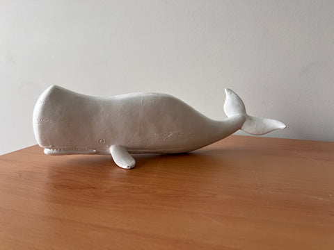 Decorative Wooden Sperm Whale 36cm - 7 Seas Range