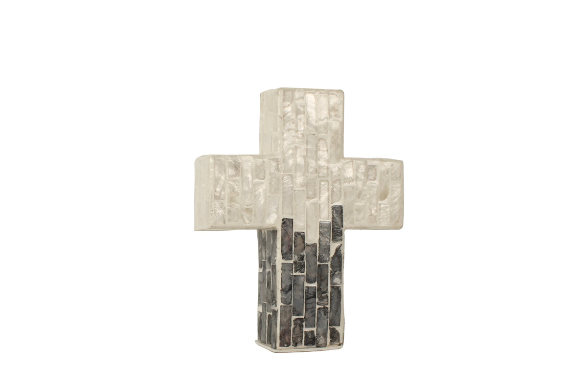 Minimalist Ada Cross Wall Deco 15 x 12 x 3cm for home and office wall décor