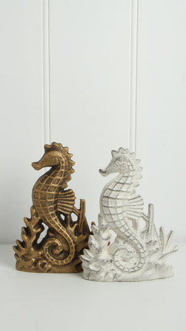 Halyn Cast Iron Seahorse Door Stop