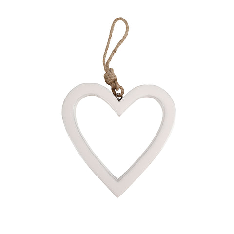 Kenzie Heart Mango Wood Ornament 15 x 15 x 1.5cm