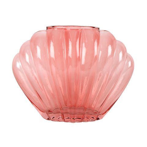 Bowie Shell Glass Vase 22 x 17 x 9 cm