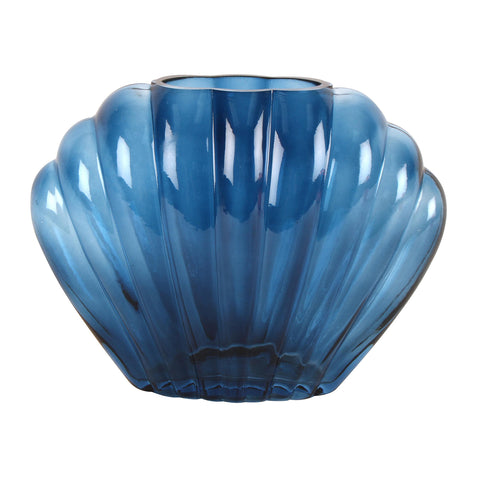 Billie Shell Glass Vase 22 x 17 x 9 cm