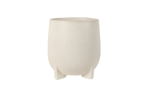 Alaia Ceramic Pot With Feet 21 x 20 cm