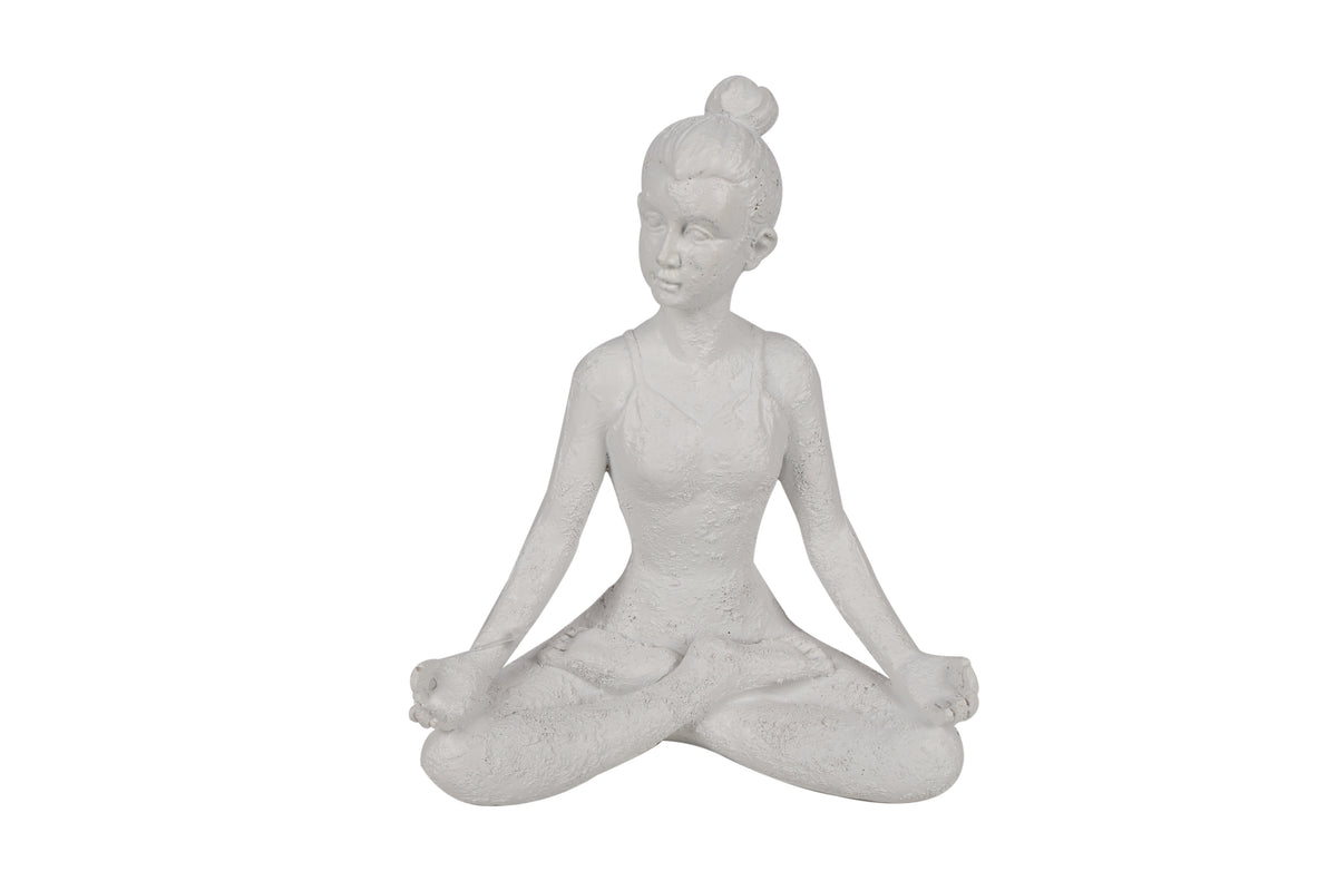 Yogi Ornament Resin 16 x 14 x 6cm