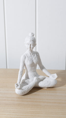 Yogi Ornament Resin 16 x 14 x 6cm