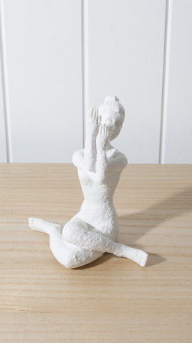 Yogi Ornament Resin 16 x 16 x 6cm