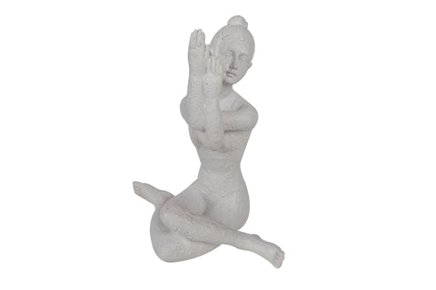 Yogi Ornament Resin 16 x 16 x 6cm