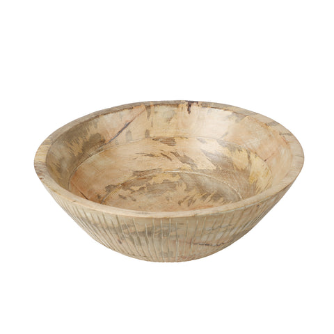 30.5cm Cyrus Mango Wooden Bowl
