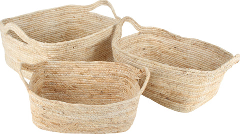 Eve Set Of 3 Storage Baskets With Handles