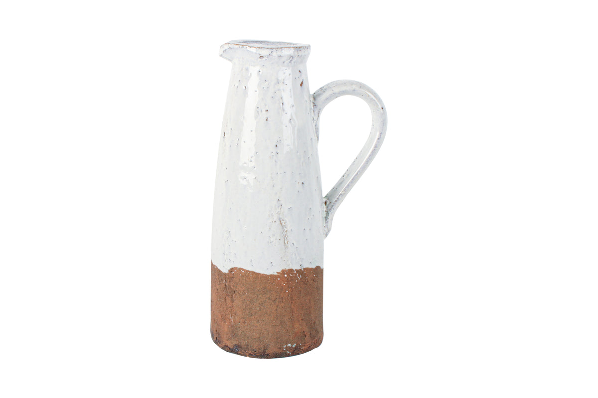 Order Zafer Terracotta Jug Vase 28 x 17 x 12cm online in Australia