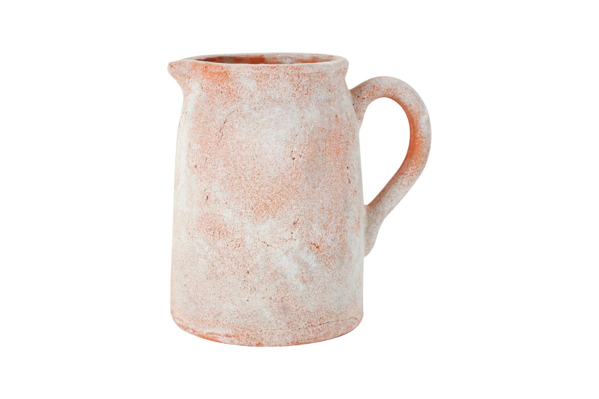 Noor Terracotta Jug Vase 24 x 24 x 18cm