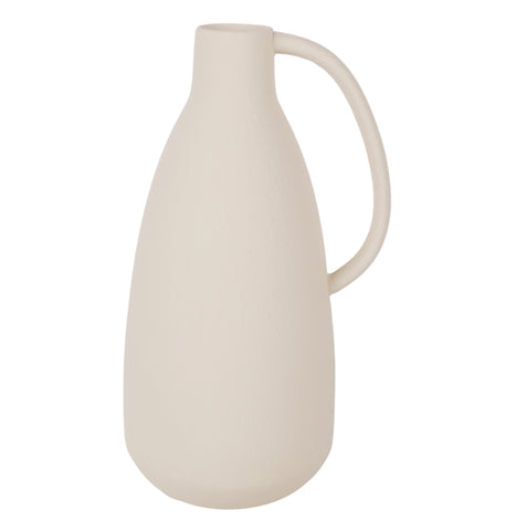 Paola Ceramic Vase Cream 36 x 20 x 16.5cm