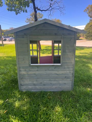 Kids Outdoor Wooden Cubby Play House 125x125x106cm***PERTH METRO ONLY*** DELIVERY $100