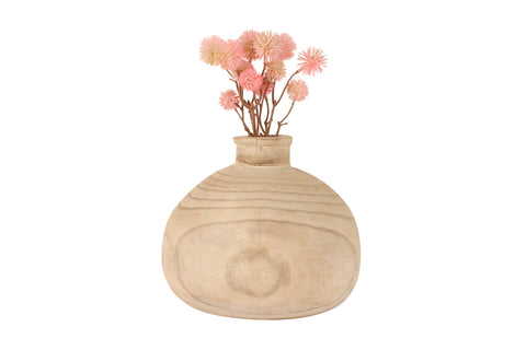 Taman Wood Vase 25 x 20cm