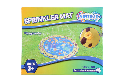 AirTime™ Sprinkler Mat Sea Theme includes Hose Connection 105cm 
