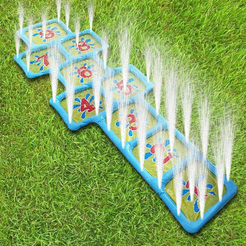 AirTime™ Hop Scotch Spray Mat, Sprays Water, Connects to Hose 174cm