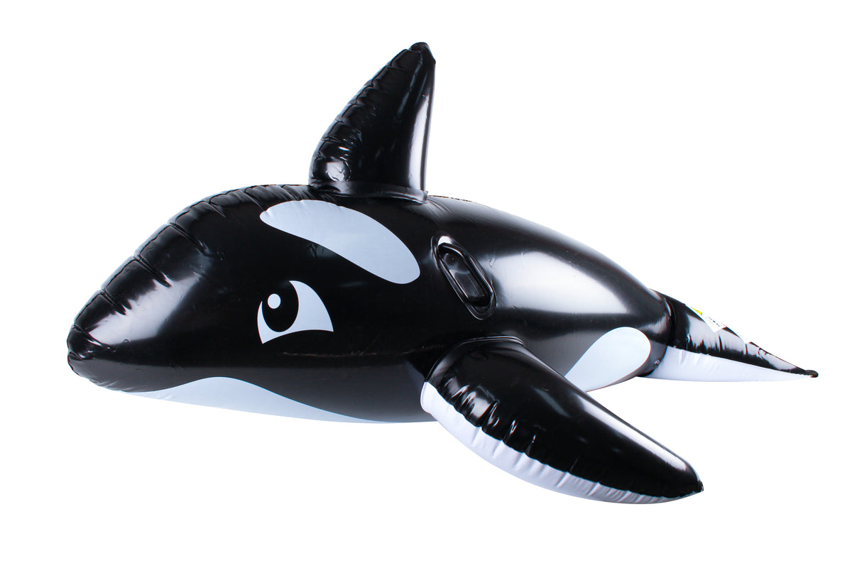 Large Inflatable Whale with Handles 150x35cm Ages6+