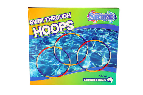 AirTime™ Extra Large Swim Through Hoops 3pc 64cm Age 8+