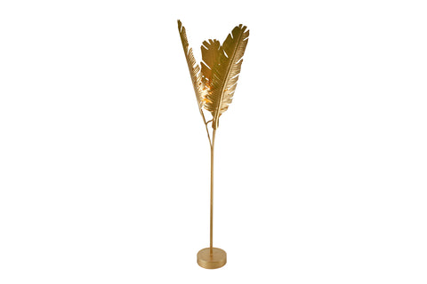 Balen Gold Palm Iron Floor Lamp