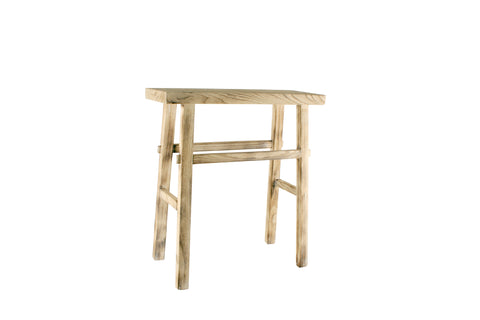Natural Wooden Bench, Table, Hall Stand 85 x 80 x 28cm