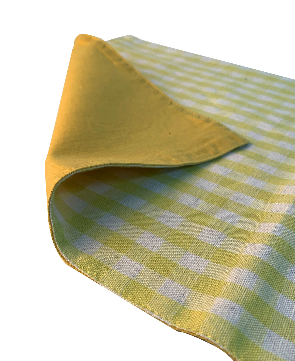 Cyrene Gingham Cotton Table Runner 180 x 33cm