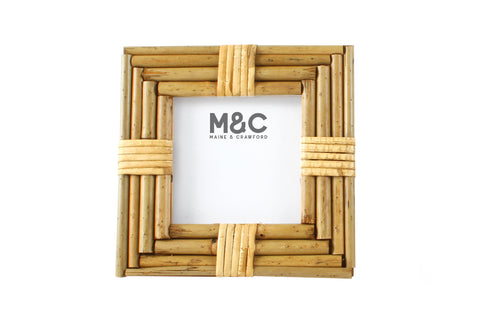 BARTO NATURAL BAMBOO PICTURE FRAME 18 X 18 X 3 cm