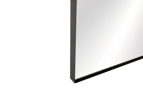 Stella Wide Arch Mirror With Black Frame 70 x 75 x 3cm