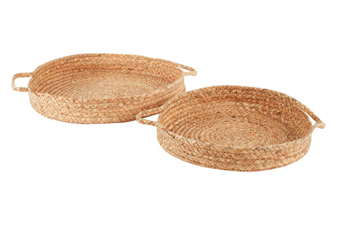 Ali Set Of 2 Seagrass Display Tray