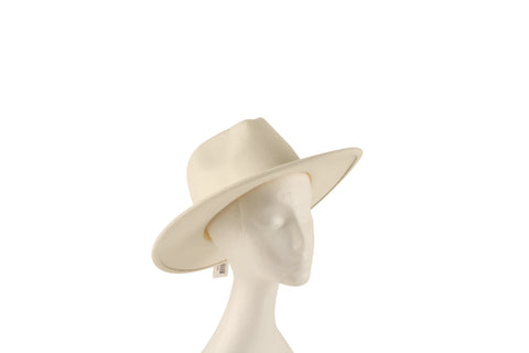 Luna Fedora Hat Cream