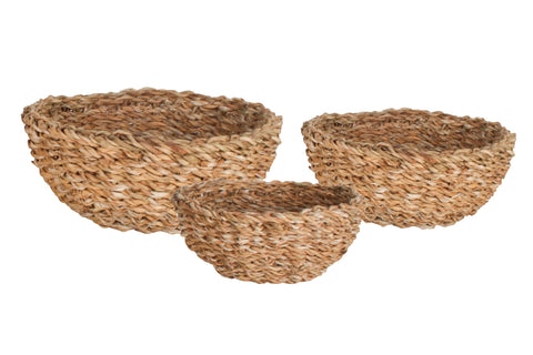 Top-notch Yeppoon Set Of 3 Seagrass Round Bowl for sale in Australia [2024]