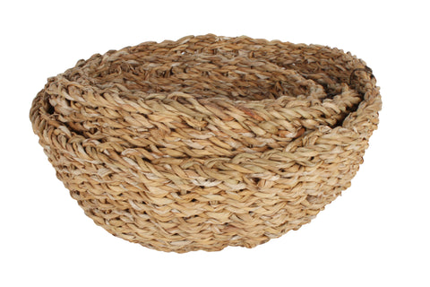 Best Quality Yeppoon Set Of 3 Seagrass Round Bowl in Australia