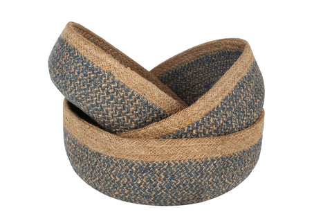 Bicheno Set Of 3 Jute Round Bowls